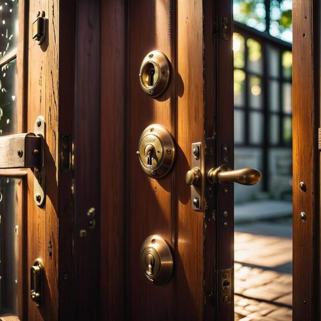 Bezpieczne techniki otwierania zatrzaśniętych drzwi
