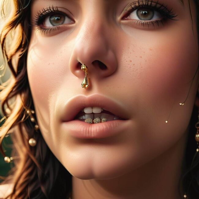 Czy kolczyk w nosie może nasilać objawy kataru siennego