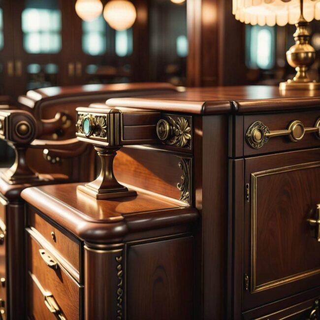 Eleganckie klamki do mebli