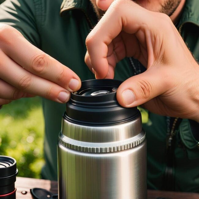 Jak łatwo zdjąć korek z termosu