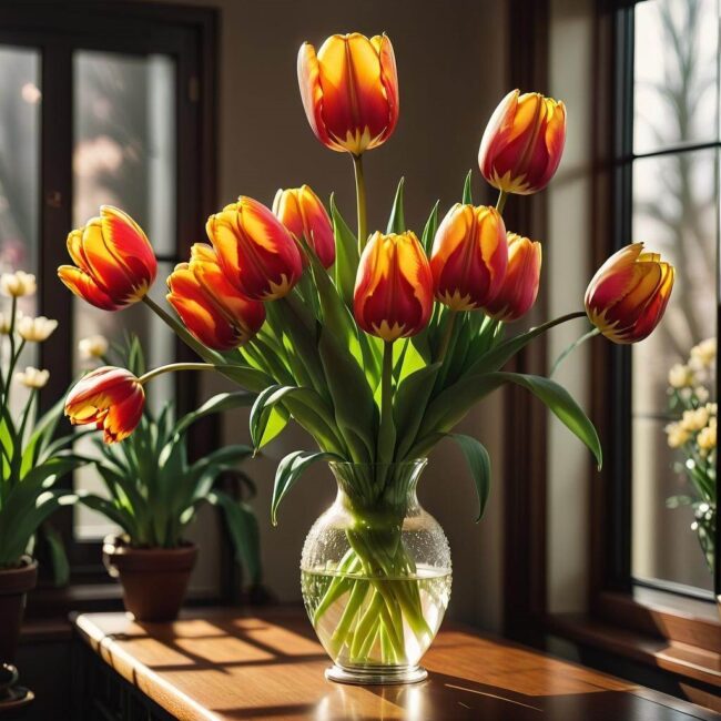 Jak radzić sobie z ewentualnymy problemami z tulipanami w wazonie