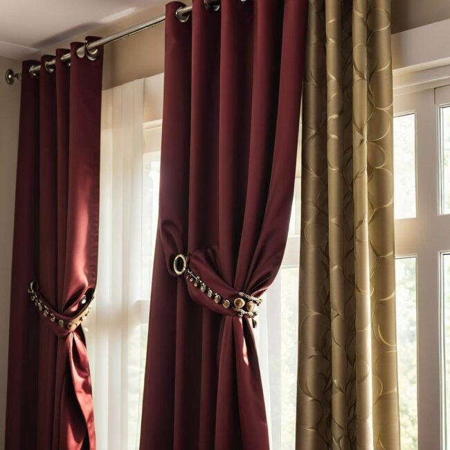 Jak zabezpieczyć zasłony na przelotkach przed zsunięciem