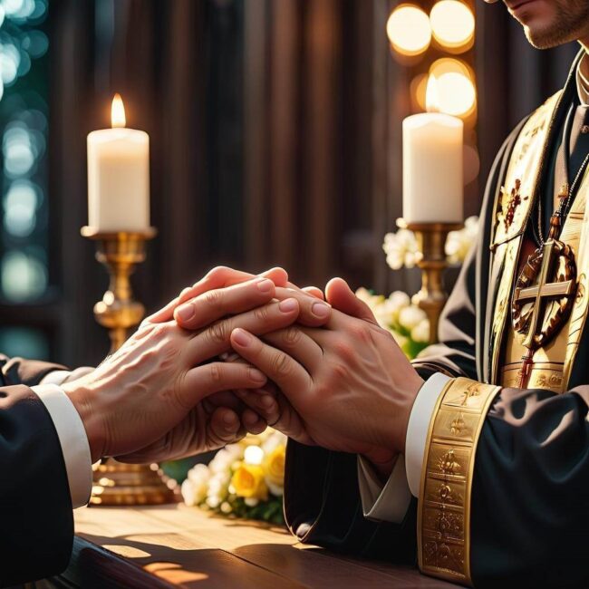 Modlitwa za wspólną przyszłość w zaświatach z mężem