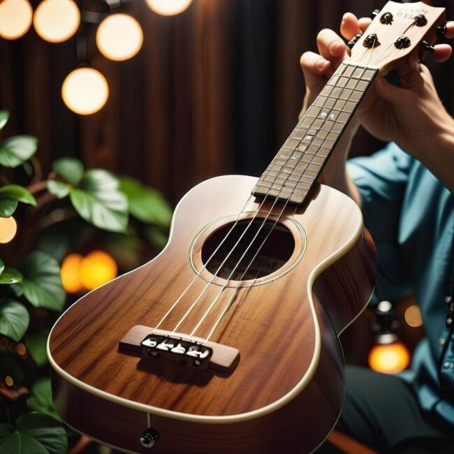 Nauka ręcznego strojenia ukulele