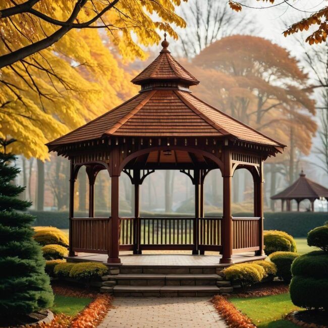 Ochrona altany przed deszczem i śniegiem