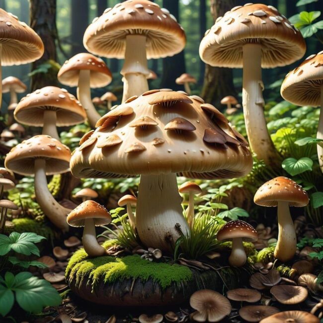 Pieczarki marynowane w ziołach do pizzy